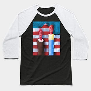 American Totem Baseball T-Shirt